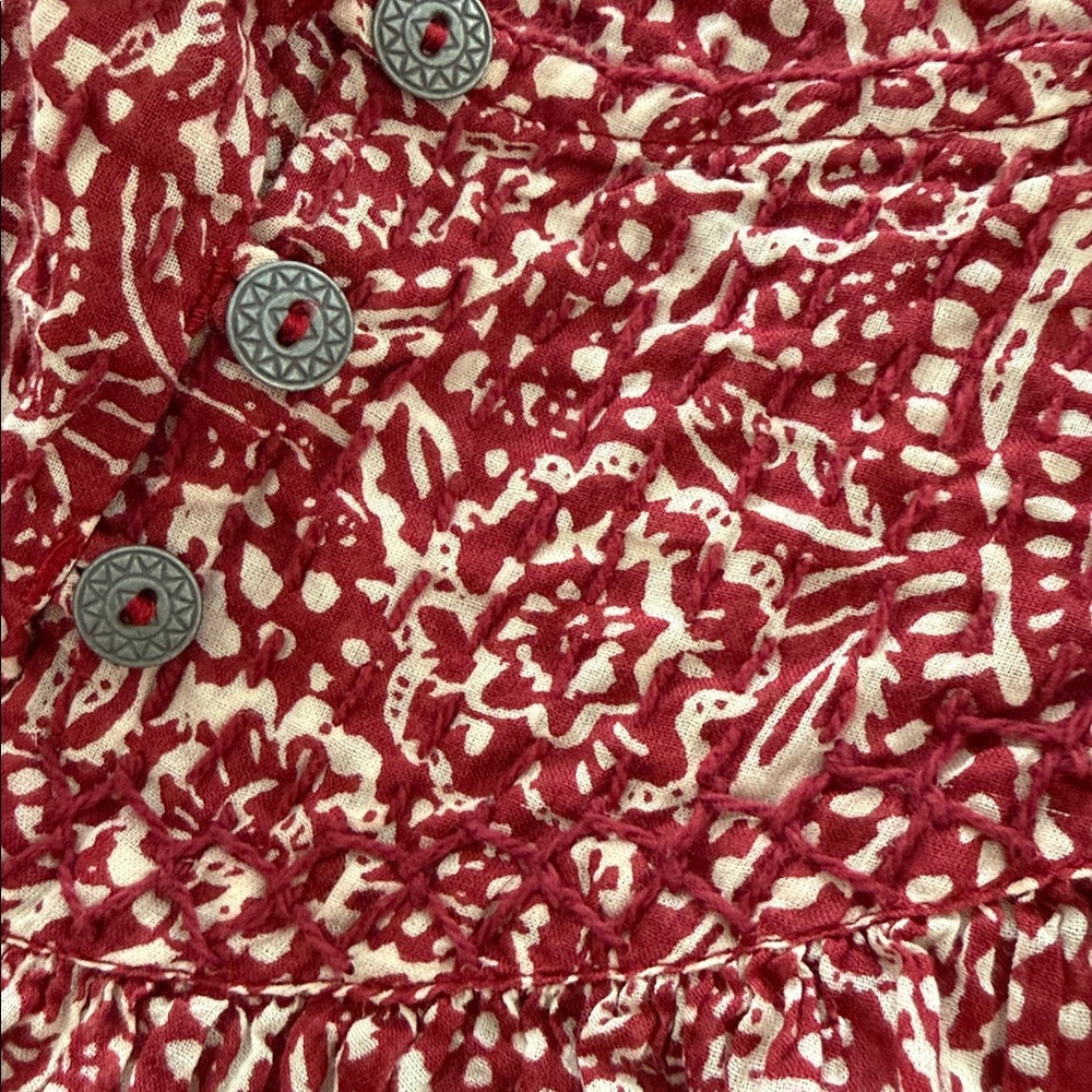 We The Free Free People Meadow peasant top - Picture 6 of 8